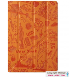 Ozaki Ocoat Travel New York Flip Cover Apple iPad mini 4 کیف کلاسوری اوزاکی آی پد مینی