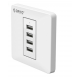 Orico ECA-4U Smart USB Wall Plate شارژر دیواری