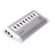 Orico UH4C4 4 Port USB 3.0Hub with 4 Port USB Charger هاب يو اس بی