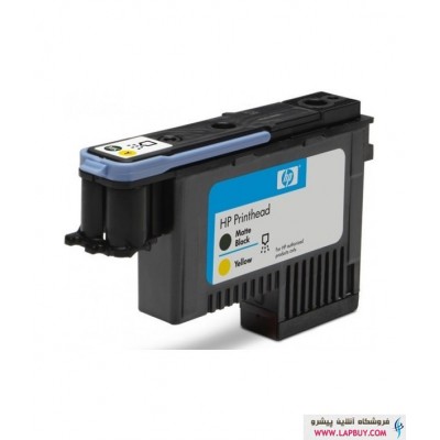 HP 72 Matte Black Yellow printhead c9384A هد زرد مشکی پلاتر اچ پی