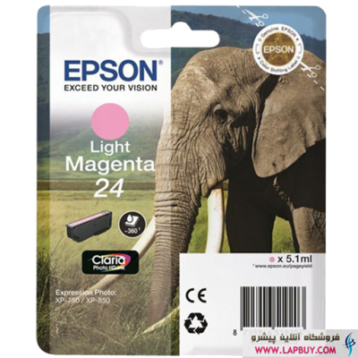 Epson HD ink 24 Light Magenta کارتریج جوهر افشان اپسون