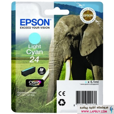 Epson HD ink 24 Light Cyan کارتریج جوهر افشان اپسون