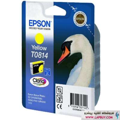Epson T0814 Yellow کارتریج جوهر افشان اپسون