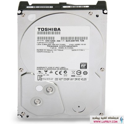Hard Disk Toshiba 6.0 TB SATA 3.5 Inch هارد اینترنال کامپیوتر