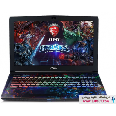 MSI GE62 6QF Apache Pro HOS Laser Print - A لپ تاپ ام اس آی