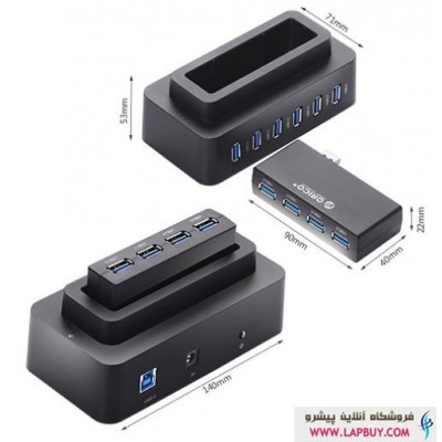 ORICO H10D6-U3 هاب 10 پورت USB 3.0 مدل