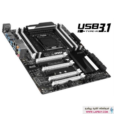 MSI X99A SLI Krait Edition مادربرد ام اس آی