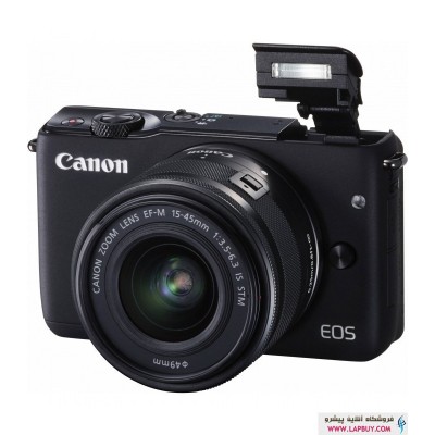 Canon EOS M10 Mirrorless Digital Camera With 15-45mm Lens دوربین دیجیتال کانن