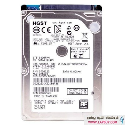 Hitachi 2.5 Inch Internal Hard - 1TB هارد لپ تاپ