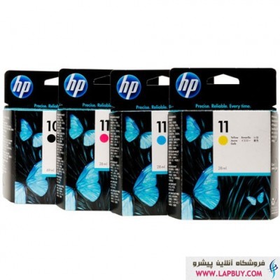 HP Business InkJet 1000 کارتریج پرینتر اچ پی چهار رنگ پرینتر اچ پی
