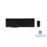 Rapoo 1830 Wireless Keyboard and Mouse کيبورد و ماوس بي‌سيم رپو