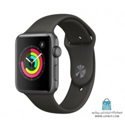 Apple Watch Series 3 GPS 42mm Space Gray Aluminum Case with Gray Sport Band ساعت هوشمند اپل واچ