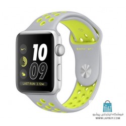 Apple Watch Series 2 Nike Plus 42mm Silver with Silver Volt Band ساعت هوشمند اپل واچ