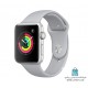 Apple Watch Series 3 GPS 42mm Silver Aluminium Case with Fog Sport Band ساعت هوشمند اپل واچ
