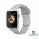 Apple Watch Series 3 GPS 38mm Silver Aluminium Case with Fog Sport Band ساعت هوشمند اپل واچ