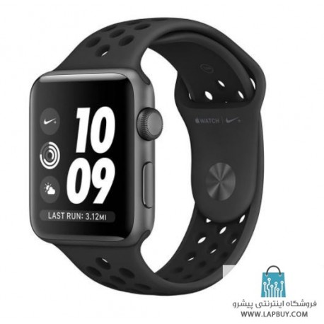 Apple Watch Series 2 Nike Plus 38mm Space Gray Aluminum Case with Anthracite/Black Band ساعت هوشمند اپل واچ