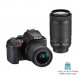 Nikon D5600 kit 18-55 mm And 70-300 mm f/4.5-6.3G AF-P Digital Camera دوربین دیجیتال نیکون