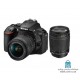 Nikon D5600 kit 18-55 mm And 70-300 mm F/4-5.6G Digital Camera دوربین دیجیتال نیکون