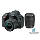Nikon D5500 kit 18-55 mm And 70-300 mm F/4-5.6G Digital Camera دوربین دیجیتال نیکون