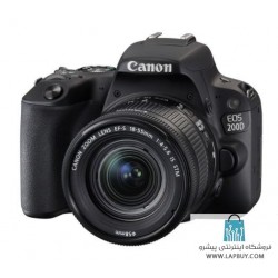 Canon EOS 200D Digital Camera with EF-S 18-55 mm f/4.5-5.6 IS STM Lens دوربین دیجیتال کانن