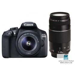 Canon EOS 1300D Digital Camera with 18-55mm DC III And 75-300mm Lenses دوربین دیجیتال کانن