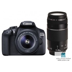 Canon EOS 1300D Digital Camera with 18-55mm DC III And 75-300mm Lenses دوربین دیجیتال کانن