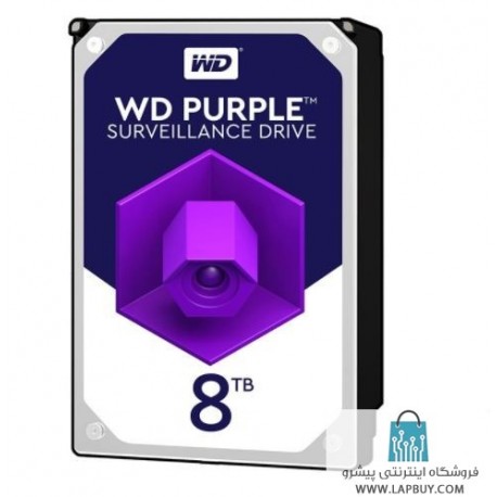 Western Digital Purple WD80PURZ 8TB هارد دیسک اینترنال