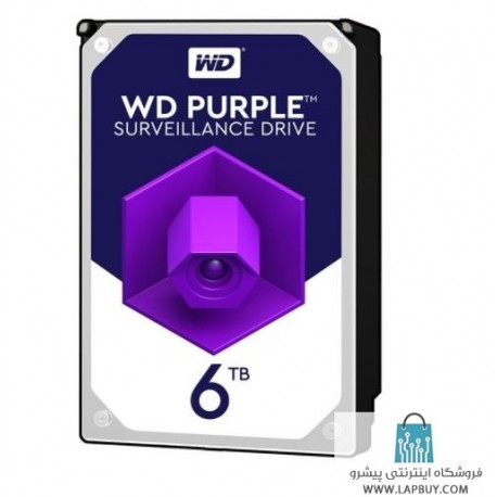 Western Digital Purple WD60PURZ 6TB هارد دیسک اینترنال