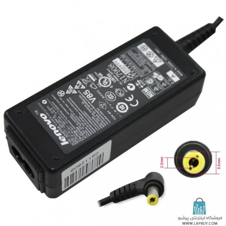 Lenovo 20V 2A 40W Charger آداپتور برق شارژر لپ تاپ لنوو سرفیش معمولی