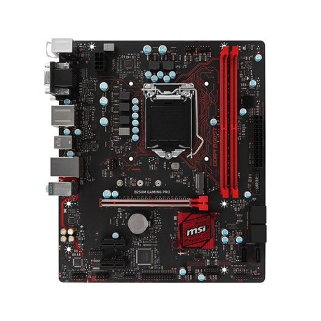 MSI B250M GAMING PRO Motherboard مادربرد ام اس آی