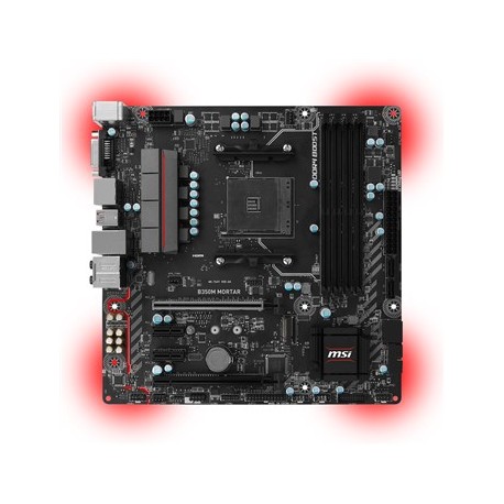 MSI B350M MORTAR Motherboard مادربرد ام اس آی