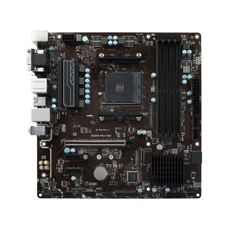 MSI B350M PRO-VDH Motherboard مادربرد ام اس آی