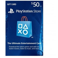 Play Station Network PSN 50 Usd Gift Card US گیفت کارت 50 دلاری پلی استیشن نتورک آمریکا
