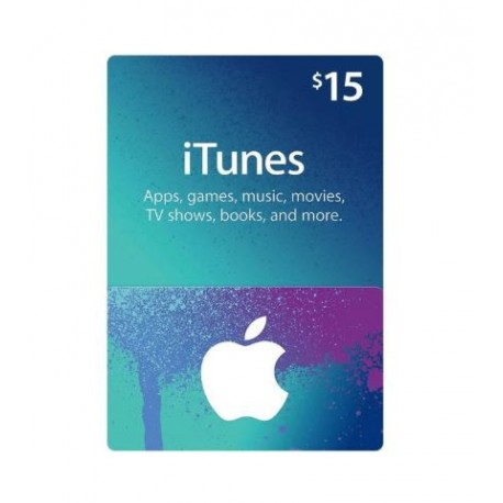 Itunes 15 usd Gift Card گیفت کارت 15 دلاری آیتونز آمریکا