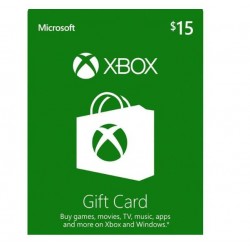 Xbox 15 USD Gift Card گیفت کارت 15 دلاری ایکس باکس آمریکا