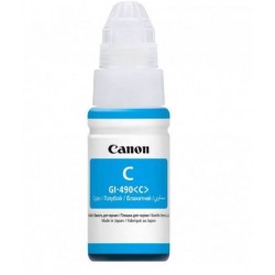 Canon GI-490C Cyan Ink جوهر مخزن قرمز کانن