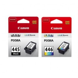 Canon 445 And 446 set Ink Cartridges پک کارتریج کانن