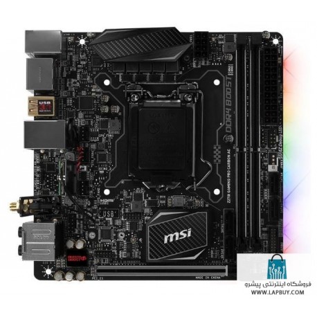 MSI Z270I GAMING PRO CARBON AC Motherboard مادربرد ام اس آی