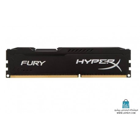 Kingston HyperX Fury 4GB DDR3 1866MHz CL10 Single Channel HX318C10FB/4 رم کامپیوتر