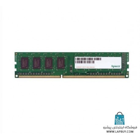 Apacer UNB PC3-12800 CL11 4GB DDR3 1600MHz U-DIMM RAM رم کامپیوتر اپیسر