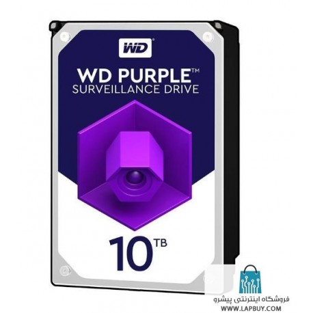 Western Digital Purple WD101PURZ 10TB هارد دیسک اینترنال