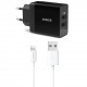 Anker A2021 With Lighting Cable شارژر دیواری انکر