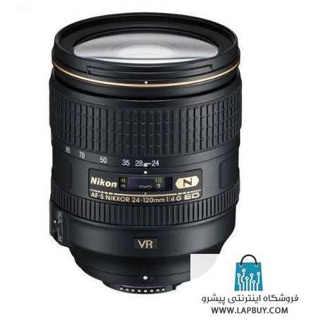 Nikon 24-120mm F/4G ED VR AF-S Camera Lens لنز دوربین عکاسی نیکون