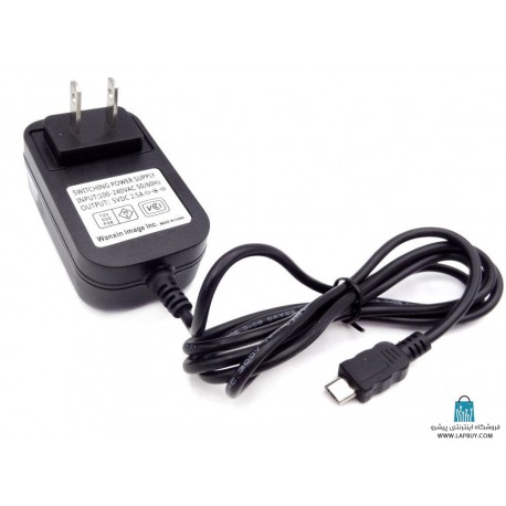 AC Adapter 5v-3A Micro USB آداپتور برق دیواری