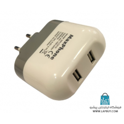 AC Adapter 5v-2.4A USB آداپتور برق با دو خروجی