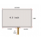 تاچ اسکرین مقاومتی 4.3 اینچ