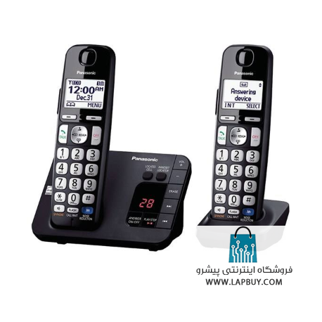 Panasonic KX-TGE232B Wireless Phone تلفن بی سیم پاناسونيک