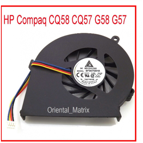 HP Compaq G58 G57 فن لپ تاپ اچ پی