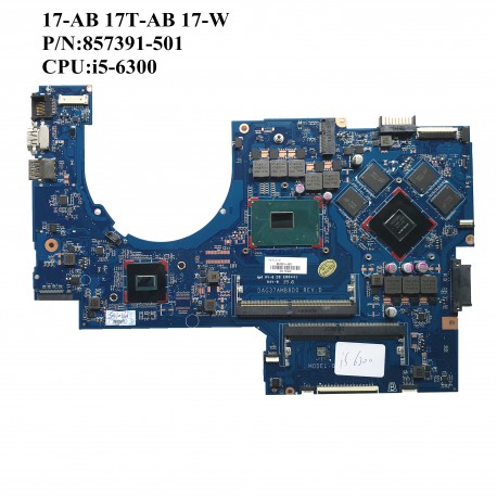 HP 17-AB 17T-AB 17-W 857391-601 مادربرد لپ تاپ اچ پی