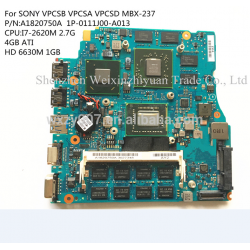 SONY MBX-237 A1820750A i7-2620M مادربرد لپ تاپ سونی